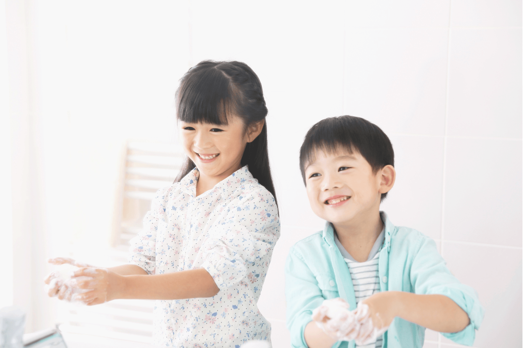 笑顔の子供たち